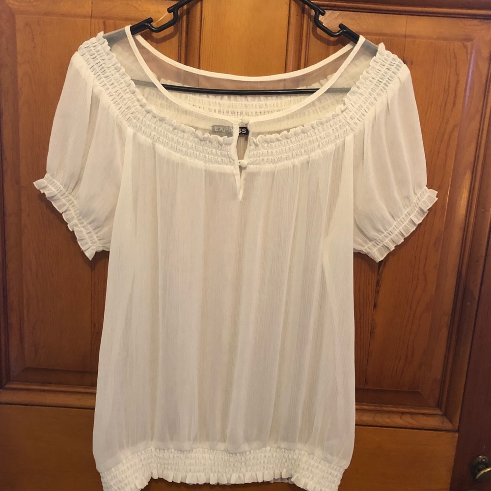 Ivory blouse